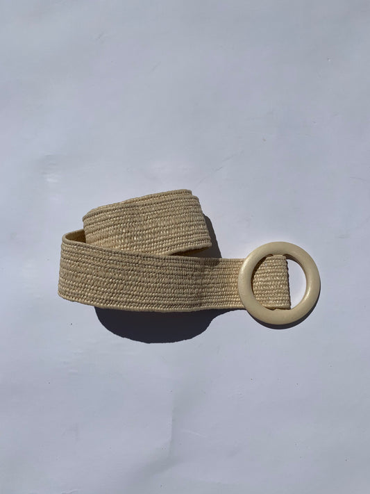 Woven circular belt